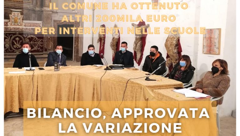 Boville Ernica – Il Consiglio ha approvato la variazione di bilancio