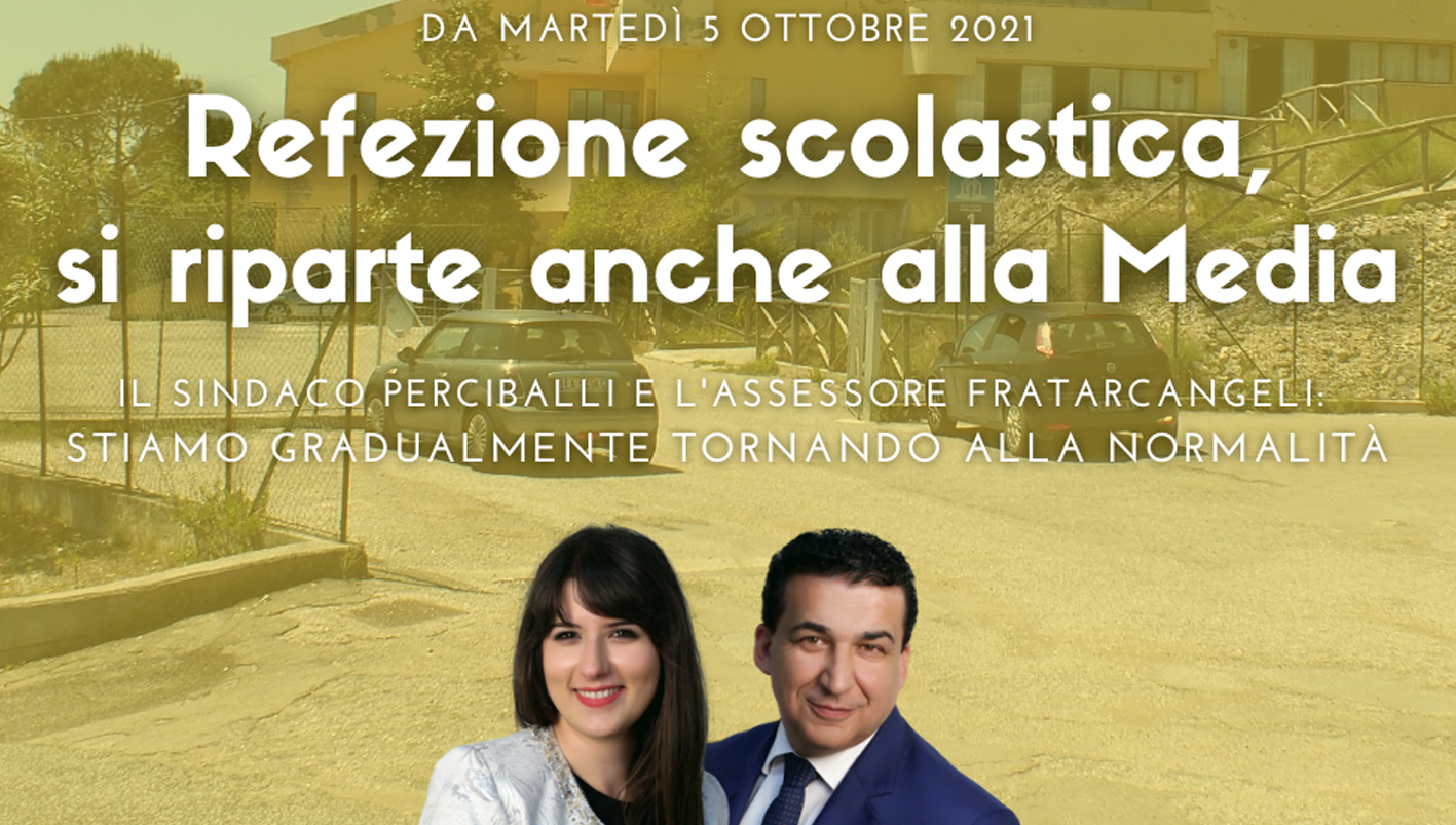 Boville Ernica – Mensa scolastica, riparte da oggi il servizio