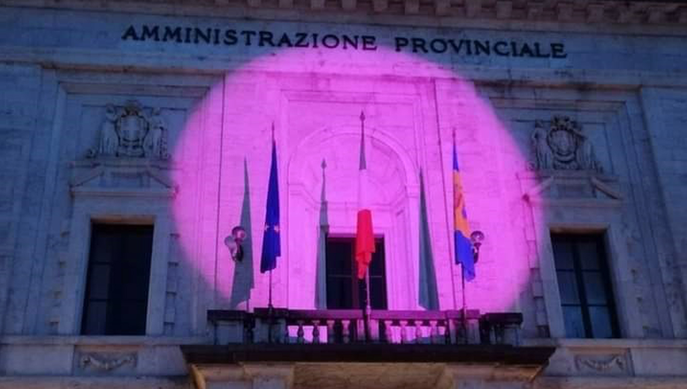 LA PROVINCIA S'ILLUMINA DI ROSA - OTTOBRE ROSA - SITO