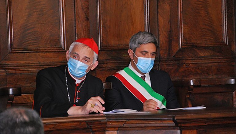 Veroli – Il Cardinale S.Em. Mons. Matteo Zuppi da ieri cittadino onorario della Città