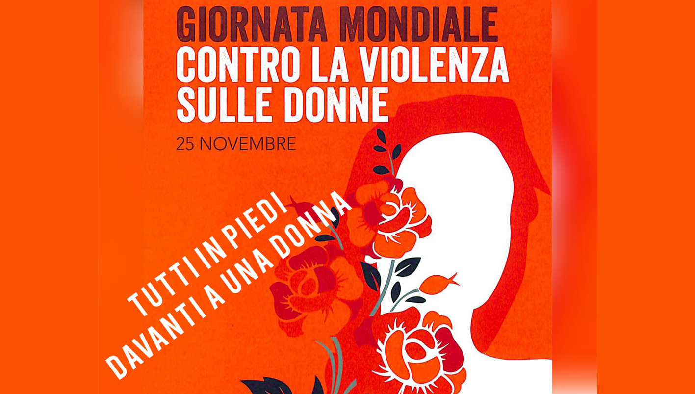 Tutti in piedi davanti a una donna - SITO