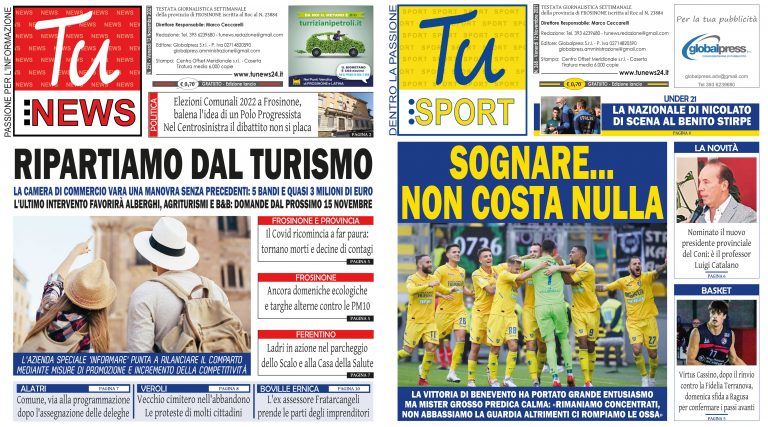 I nuovi numeri di ‘Tu News’ e ‘Tu Sport’: sfogliali gratuitamente