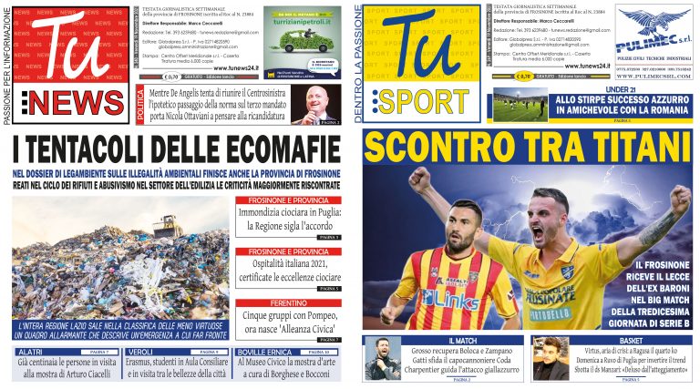 I nuovi numeri di ‘Tu News’ e ‘Tu Sport’: sfogliali gratuitamente