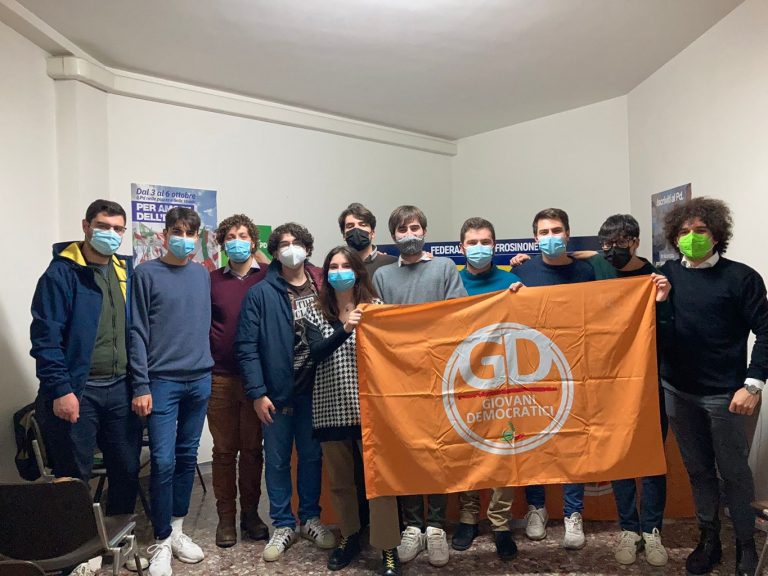 Giovani dem Frosinone, confronto sulle elezioni: Vellone nominato presidente