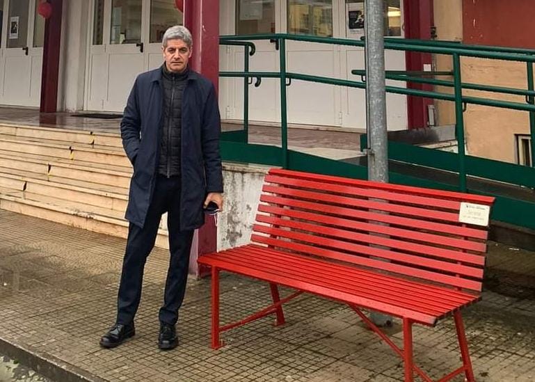 Isola del Liri – Inaugurata una panchina rossa dedicata a Serena Mollicone