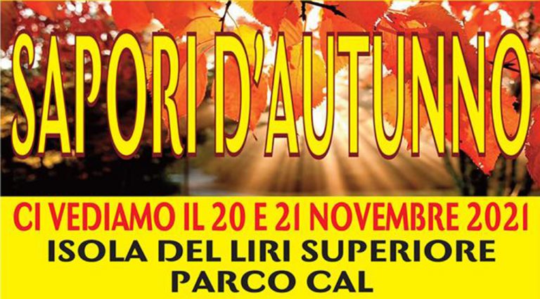 Isola del Liri – ‘Sapori d’autunno’, protagonisti i prodotti tipi del territorio