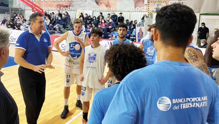 Basket Serie C – Basket Cassino lanciatissima, domenica big match a Scauri