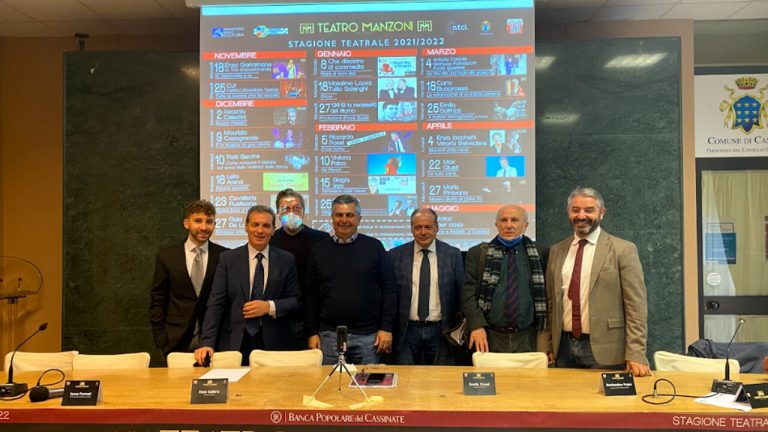 Cassino – Teatro Manzoni, parte la nuova stagione: ecco il programma