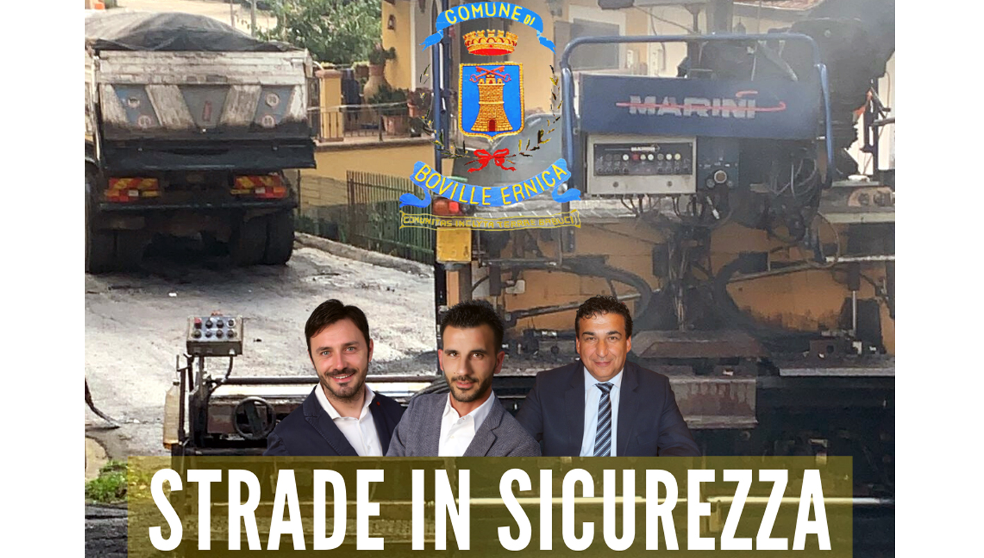 Boville Ernica, viabilità in sicurezza 01