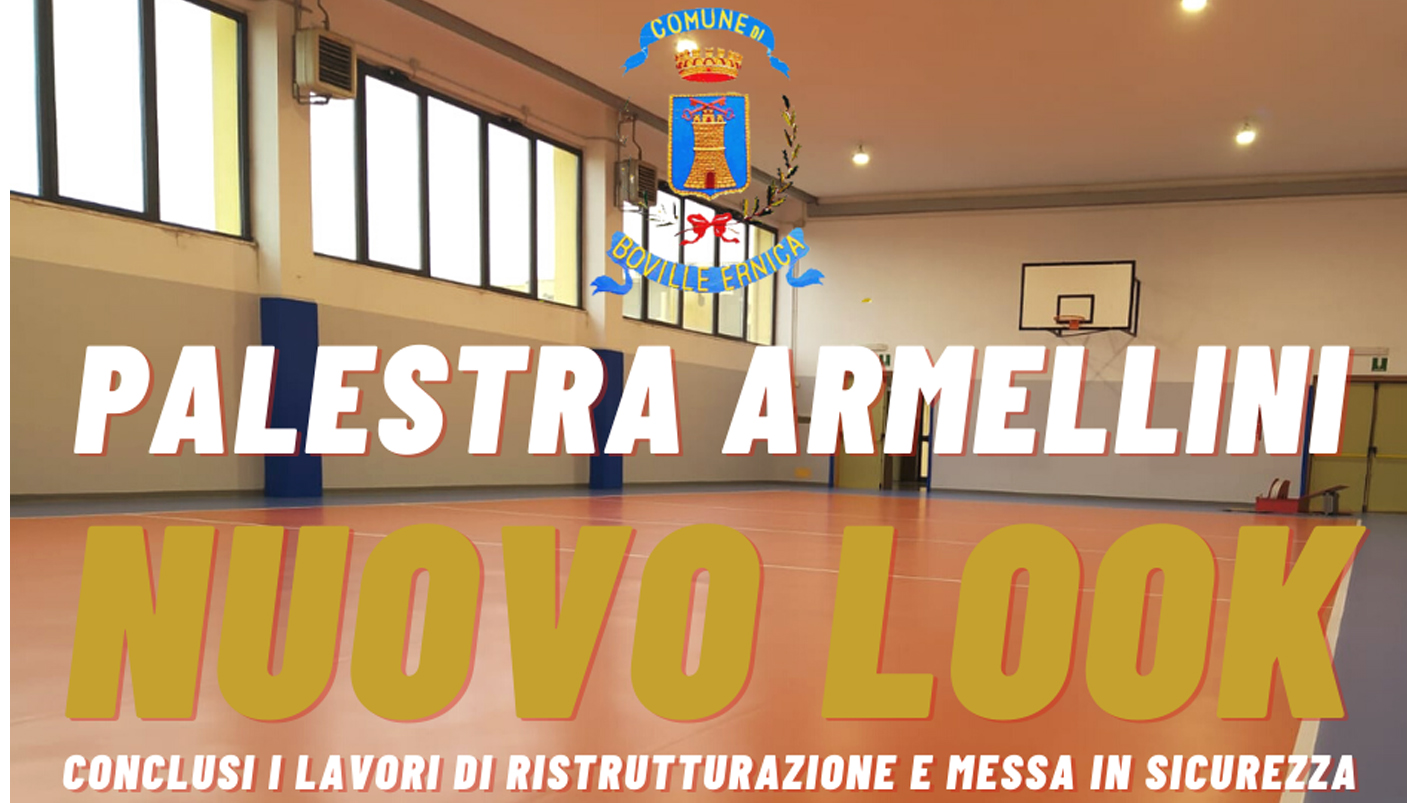 Boville Ernica – Lavori palestra Armellini 01
