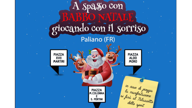 Paliano – Il Natale dei bambini con tante iniziative