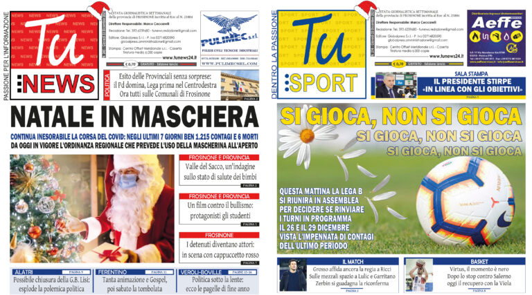 I nuovi numeri di ‘Tu News’ e ‘Tu Sport’: sfogliali gratuitamente