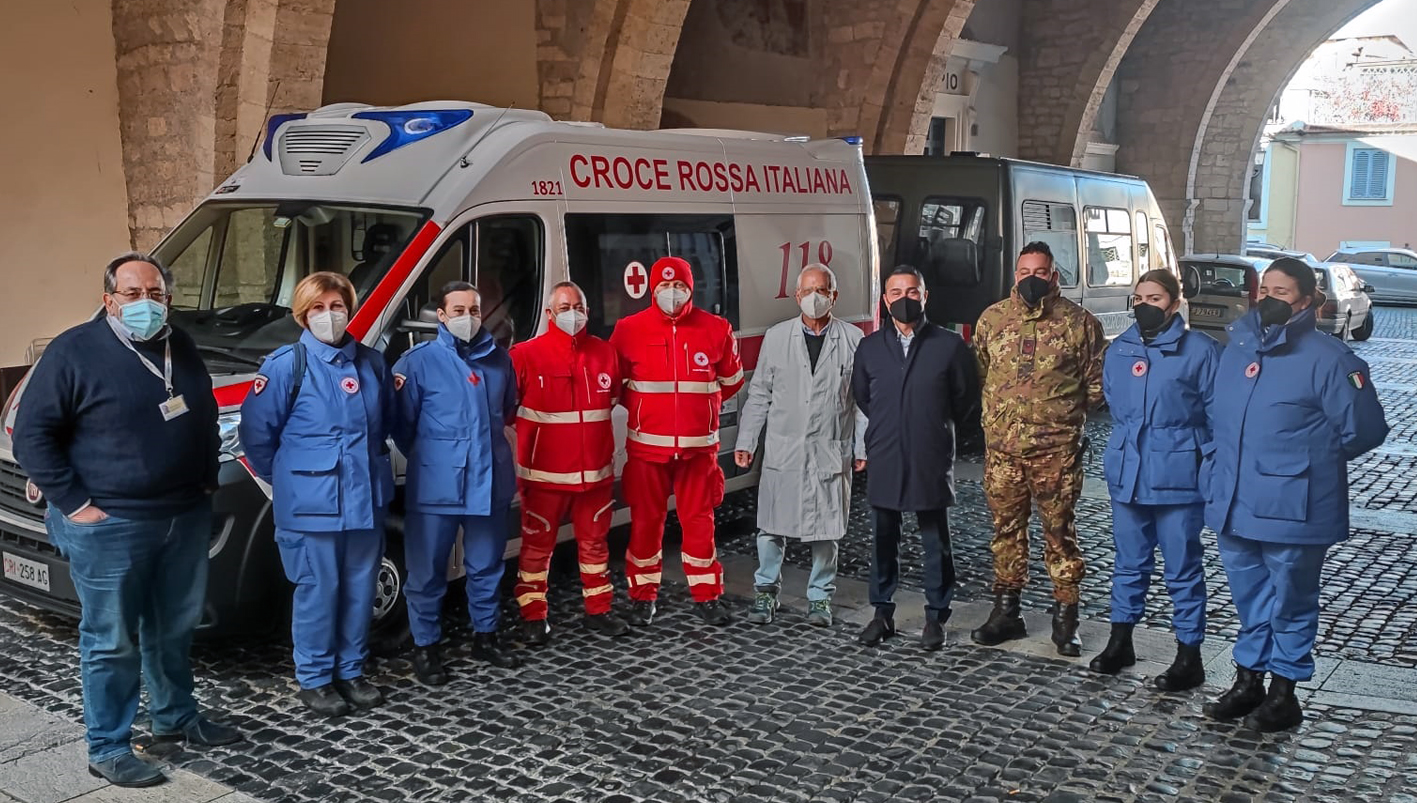Anagni – Tour vaccinale della Asl di Frosinone e dell’Esercito Italiano 01