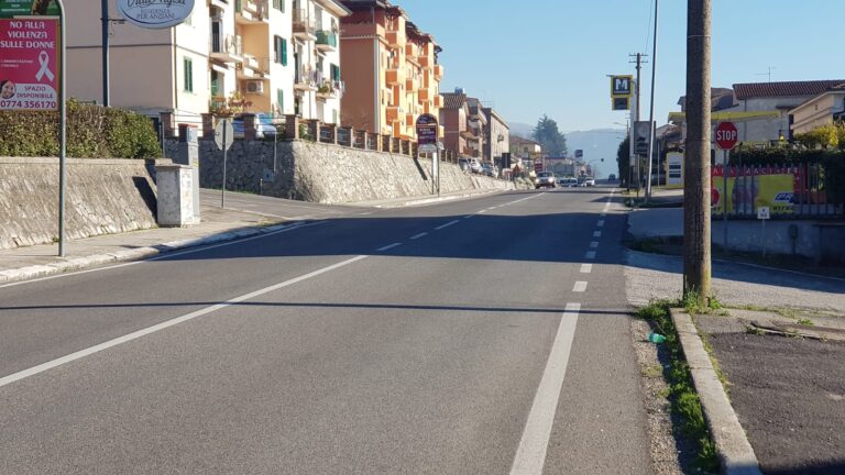 Strada Casilina, partono importanti interventi di manutenzione