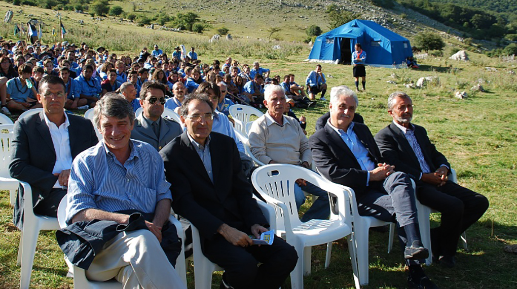 david sassoli con gli scout (2)