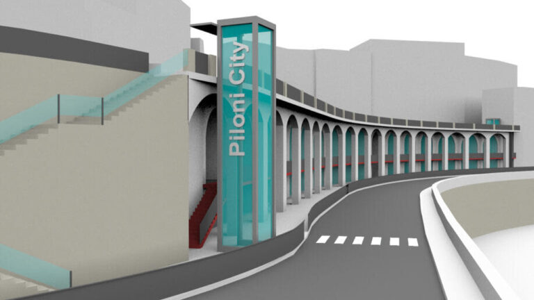 Frosinone – Piloni e piazza Largo Turriziani, tutto pronto per le gare