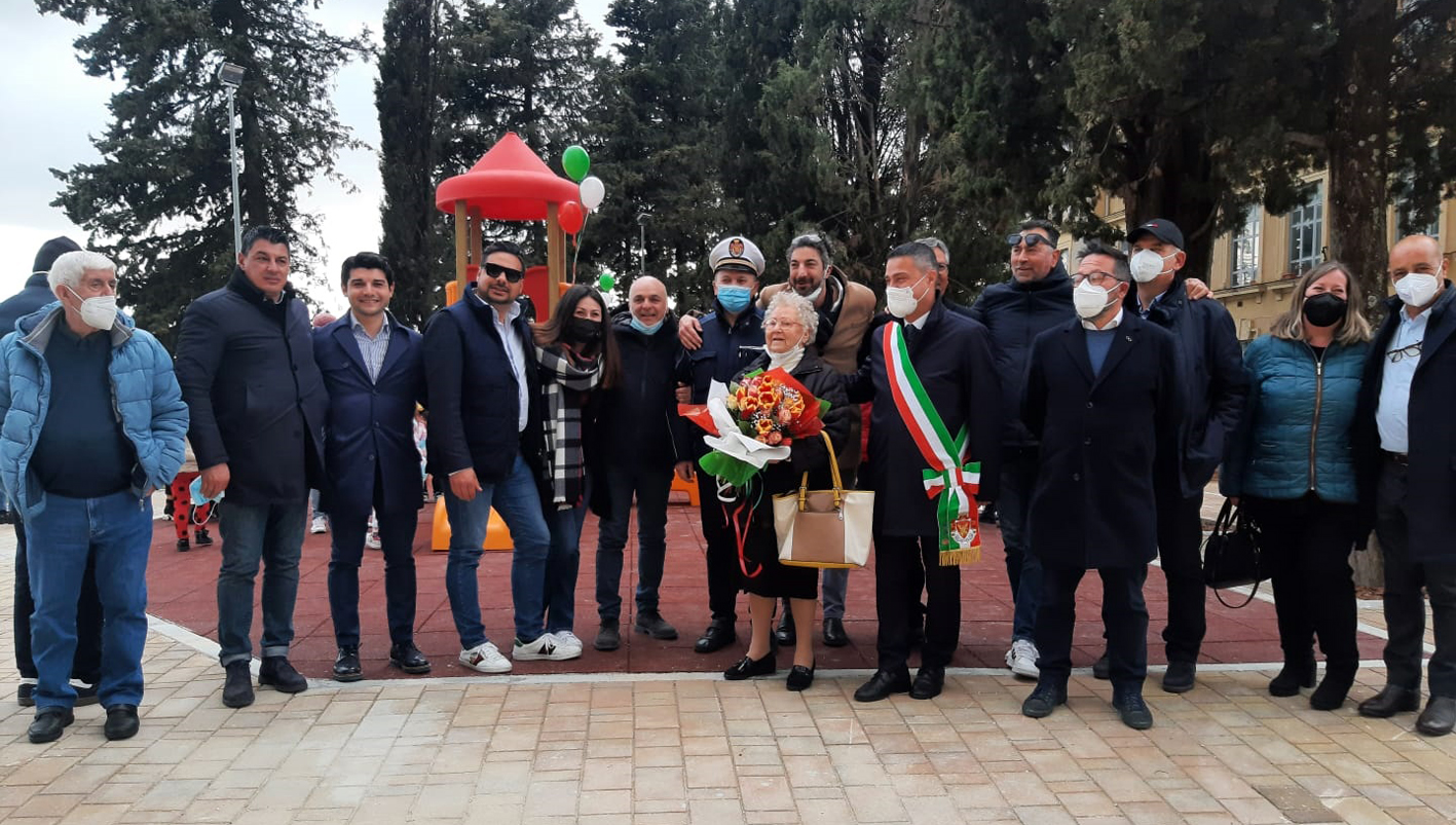 Anagni – Inaugurato il parco Lionello Pesoli 01
