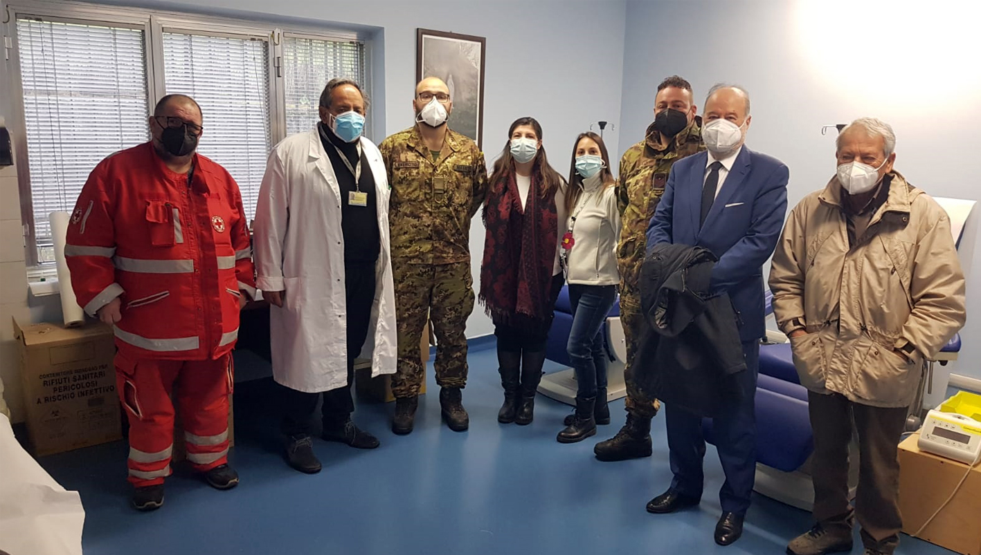 Arce – Buona adesione all’iniziativa della giornata straordinaria di vaccinazione tenutasi presso la Guardia Medica 01