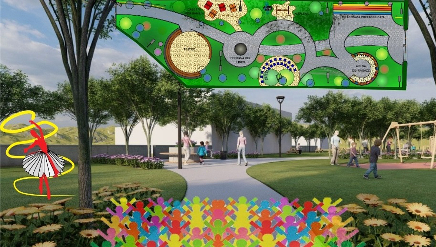 Render parco Cameracanne - SITO