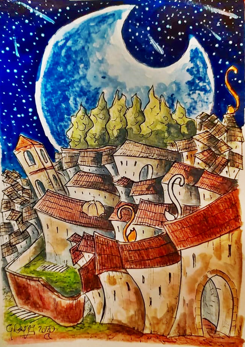 Il disegnatore di lune - Fumone