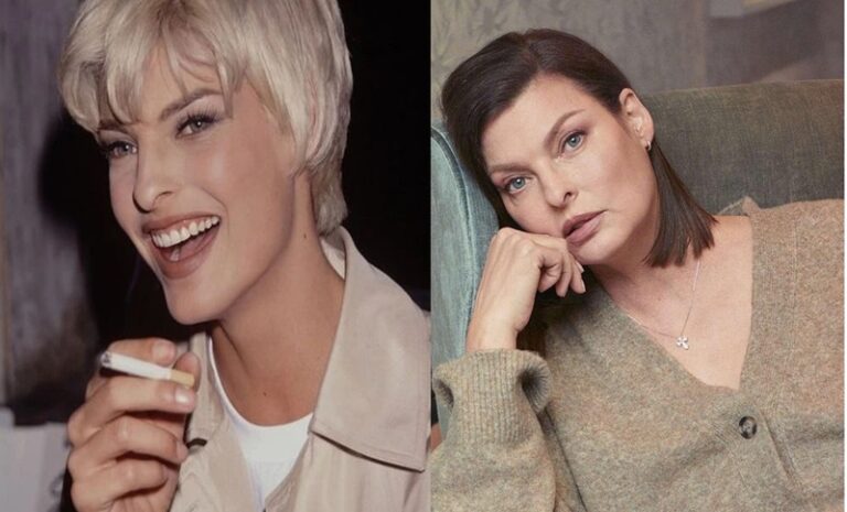 Linda Evangelista - la top model prima e dopo