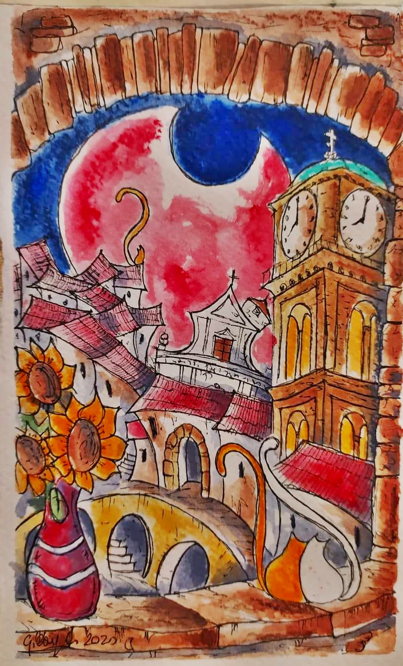 panorama Il disegnatore di lune - Frosinone in foto