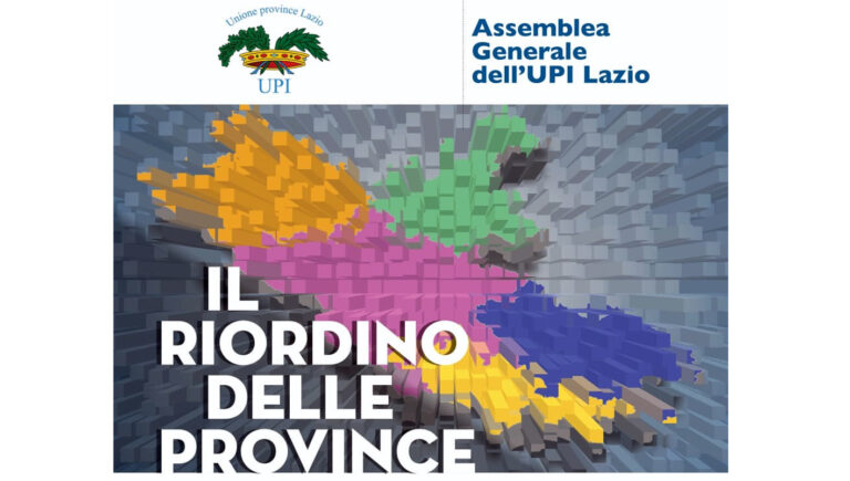 Upi Lazio – Lunedì 28 marzo si riunirà l’assemblea generale: incontro tra amministratori provinciali, rappresentanti regionali e associazioni regionali