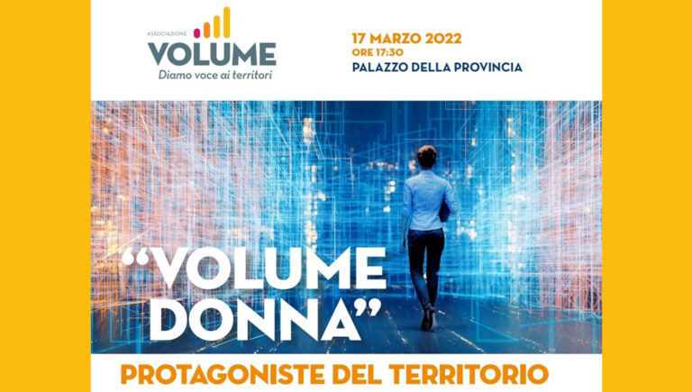 Sei storie di donne protagoniste del nostro territorio: il 17 marzo la nuova iniziativa dell’associazione ‘Volume’