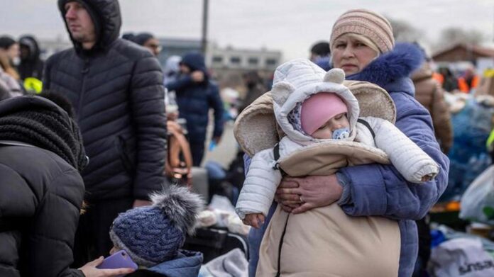 UE, 'SI RISCHIANO 7 MILIONI DI PROFUGHI DALL'UCRAINA' pontecorvo-profughi-Ucraina-guerra-assistenza