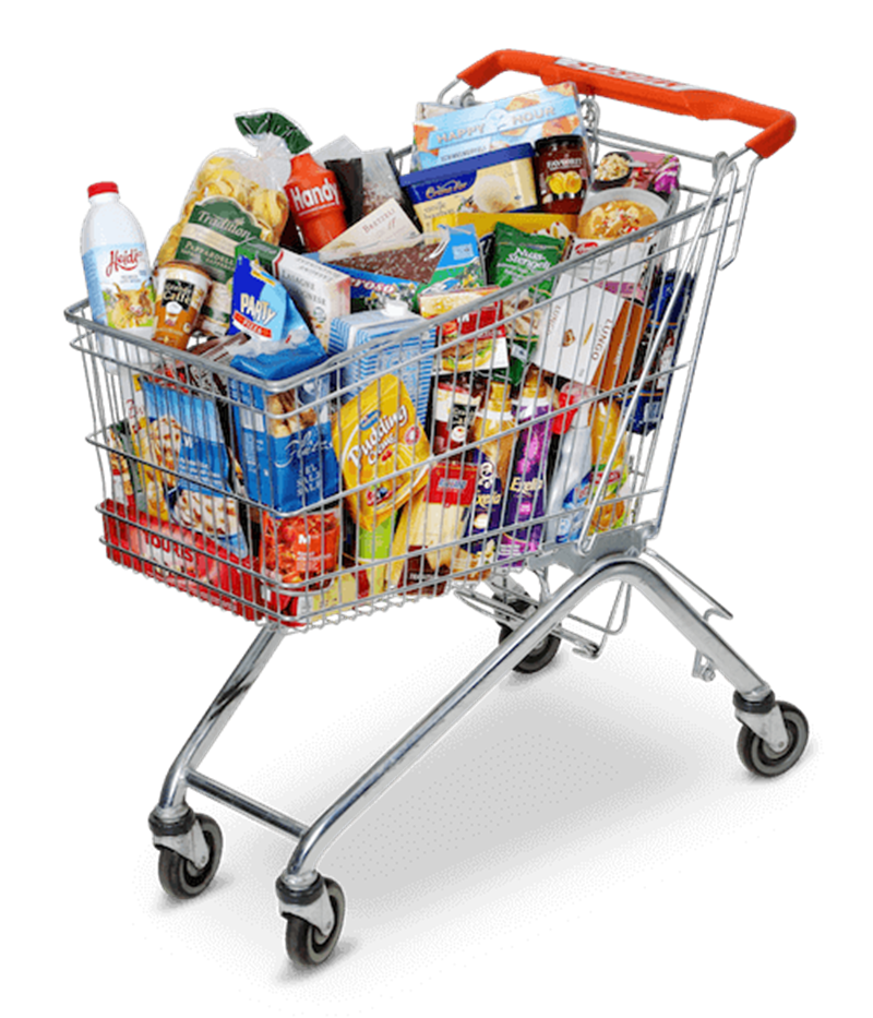 Aiuti per l’Ucraina - spesa in carrello