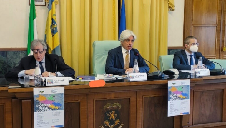 Provincia – Il presidente Pompeo ringrazia i colleghi intervenuti all’assemblea generale dell’Upi Lazio