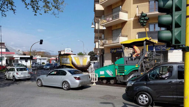 Frosinone – Manutenzioni stradali al centro e in periferia, anche di notte