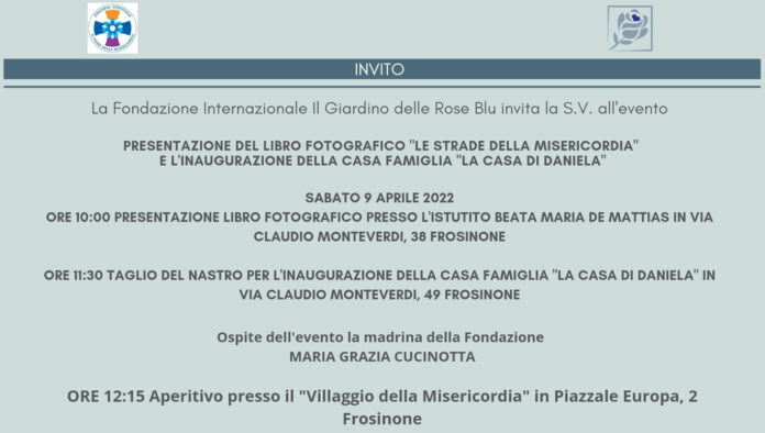 Frosinone – Domani l’inaugurazione de 'La Casa di Daniela' 01