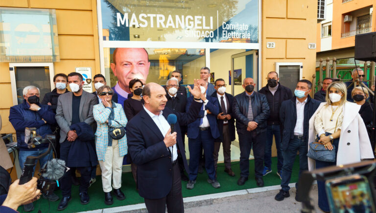 Frosinone – Entusiasmo e grande partecipazione per l’apertura del comitato di Mastrangeli