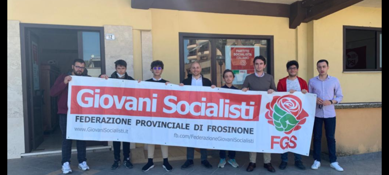 Elezioni, la Federazione dei giovani socialisti a sostegno di Vincenzo Iacovissi