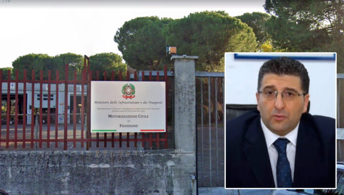 motorizzazione-frosinone-dirigente-ingegner-valentino-salvatore motorizzazione frosinone direttore dirigente ingegner valentino salvatore arrestato polizia corruzione