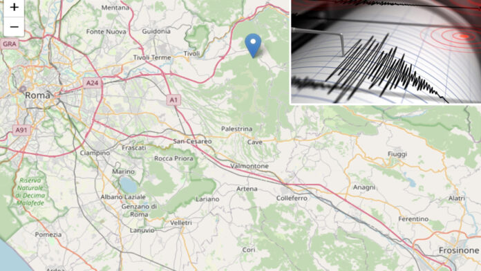 terremoto frosinone roma