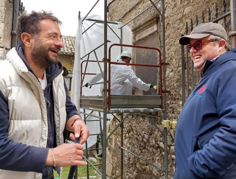 Veroli – Al posto della vera lapide dei Fasti una copia verosimile nel Cortile Reali