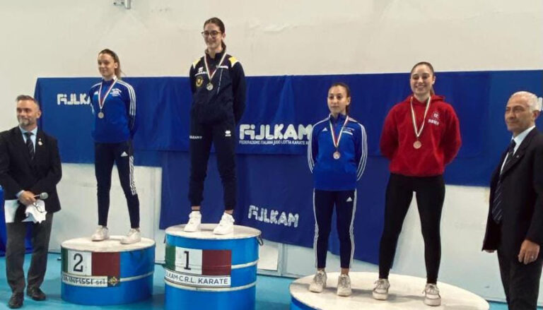 Karate – La giovane alatrense Giulia Rossi si laurea vice campionessa regionale