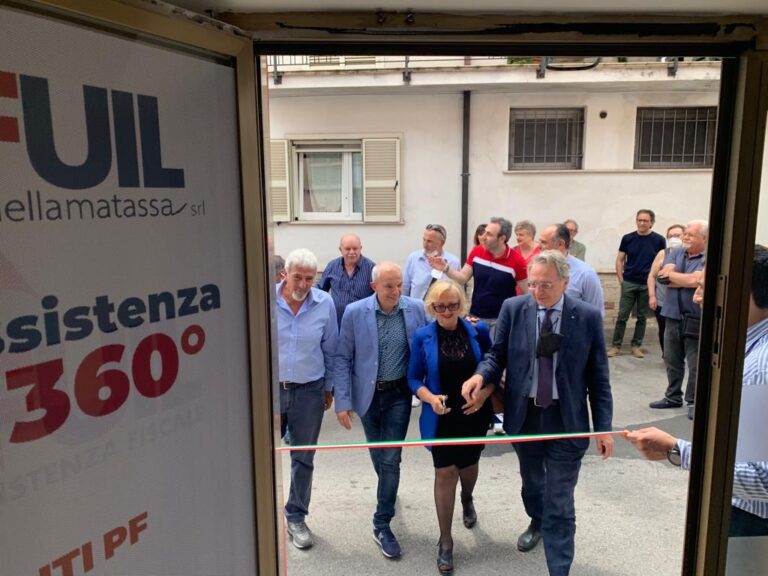 Pontecorvo – Inaugurato il nuovo centro servizi Uil