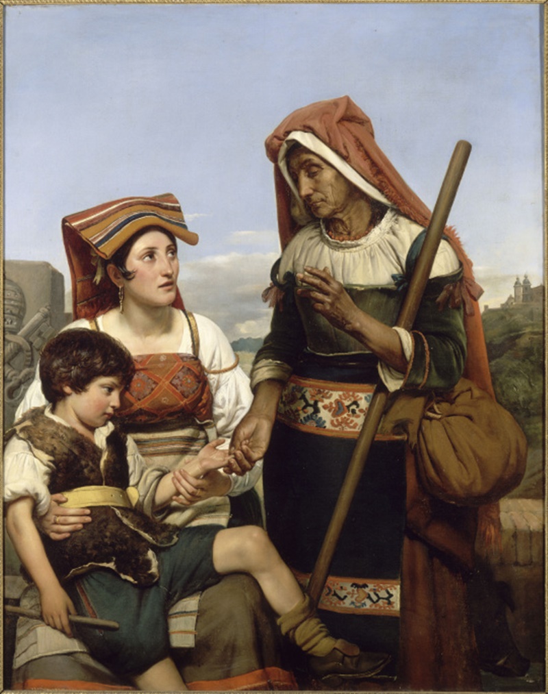 Brigantesse nel Lazio meridionale - ritratto di brigantesse
