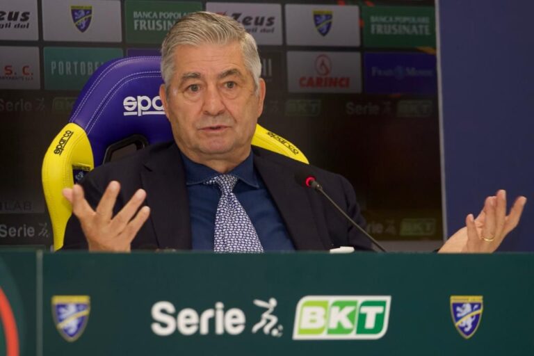Frosinone Calcio, Angelozzi: “Ottimo il lavoro di Grosso. Charpentier verrà riscattato”