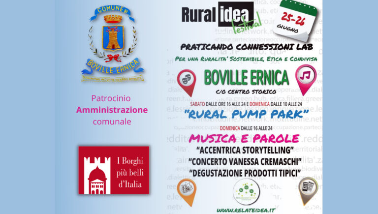 Boville Ernica – RURALidea Festival, un esperimento per coniugare agricoltura e cultura