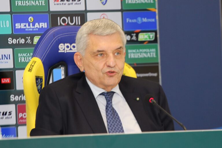 Frosinone Calcio, Stirpe traccia gli obiettivi per la prossima stagione