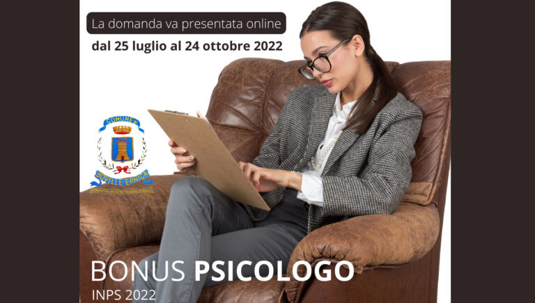 Boville Ernica – Bonus “psicologo” emergenza pandemica: si può fare domanda fino al 24 ottobre 2022