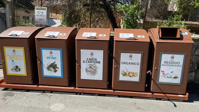 Ferentino – Installati i nuovi contenitori per la raccolta differenziata - SITO