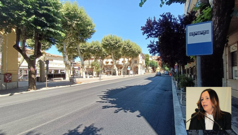 Fiuggi, Battisti: In fase di ultimazione i lavori di asfaltatura di una delle strade principali della città grazie ad Astral