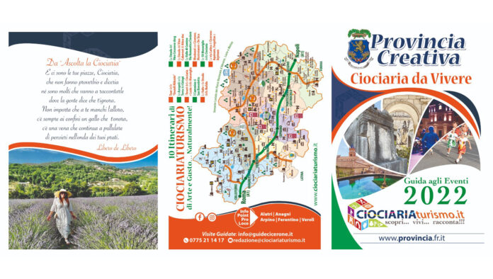 La Provincia di Frosinone presenta ‘Ciociaria da Vivere’, la guida agli eventi culturali 01