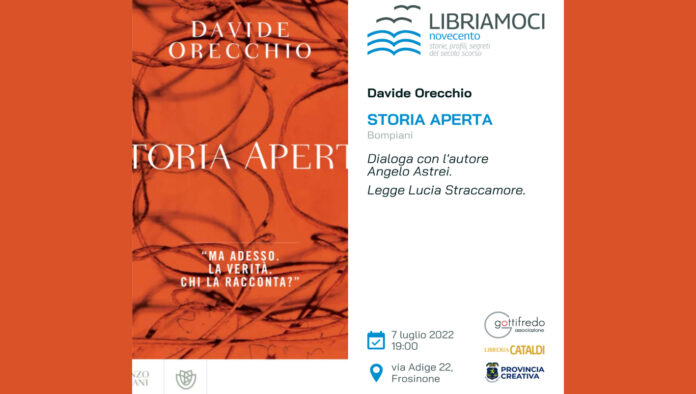 Libriamoci, Novecento - Davide Orecchio, 'Storia aperta' 001