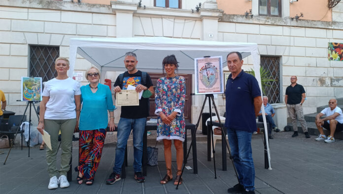 Paliano – Premiato il bozzetto vincitore del 'Palio dell’Assunta 2022' 01